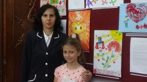 Tijana sa učiteljicom Danijelom Rašević